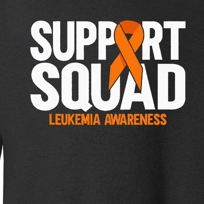 In September We Wear Orange Leukemia Awareness Toddler Sweatshirt