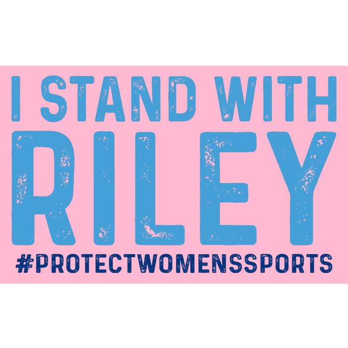 I Stand With Riley Gaines #ProtectWomensSports Bumper Sticker