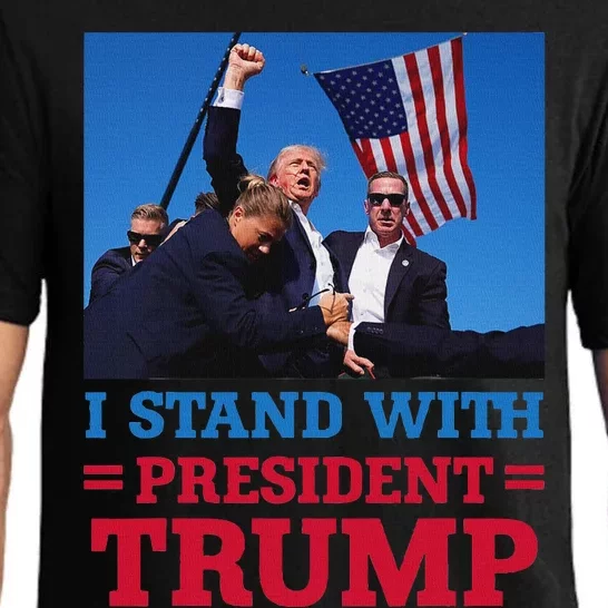 I Stand With Trump Strong Support Pajama Set