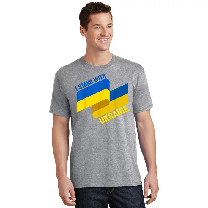 I Stand With Ukraine Support T-Shirt