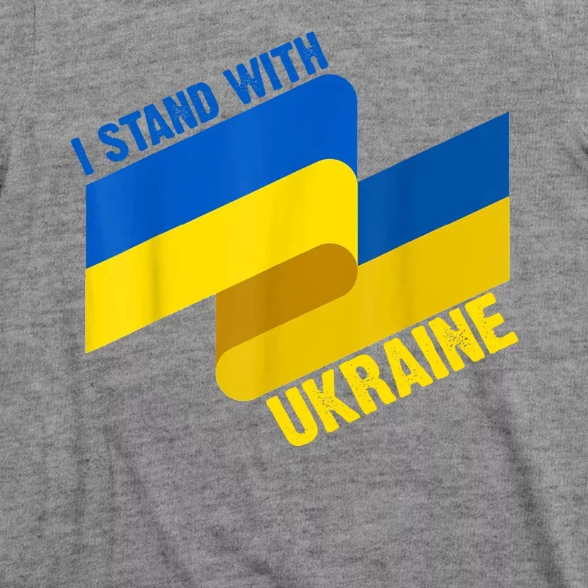 I Stand With Ukraine Support T-Shirt