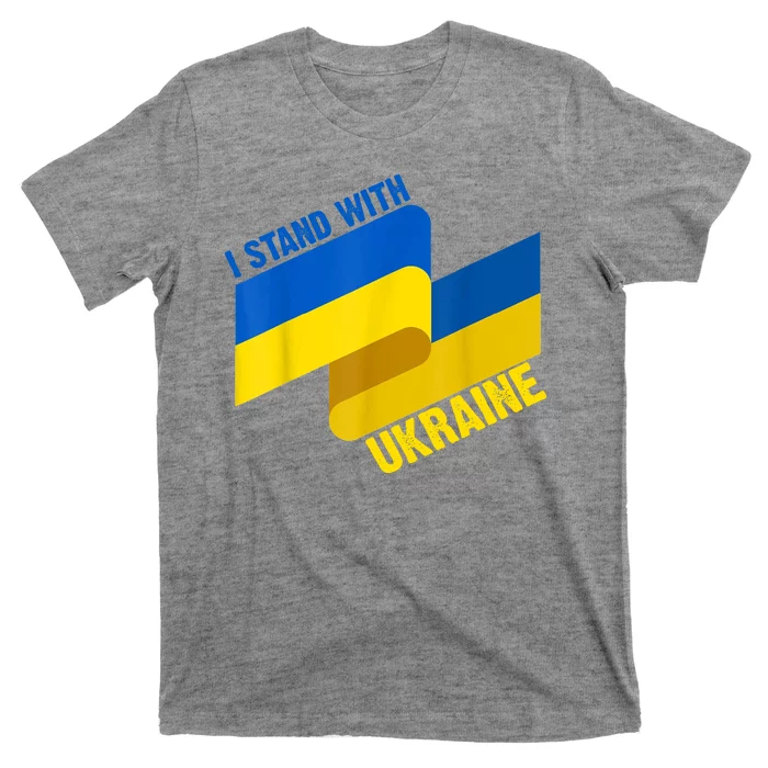 I Stand With Ukraine Support T-Shirt