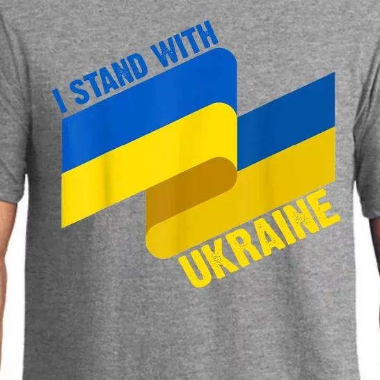 I Stand With Ukraine Support Pajama Set