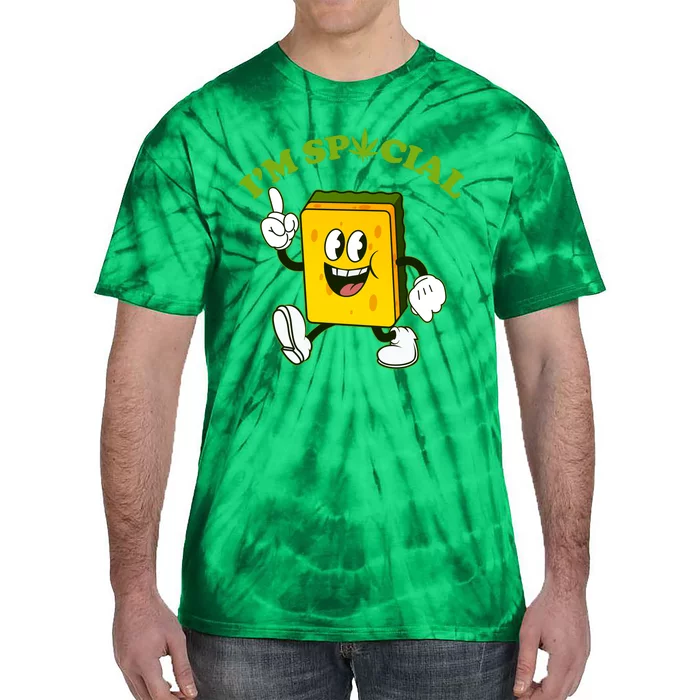 Im Special Weed Sponge Tie-Dye T-Shirt