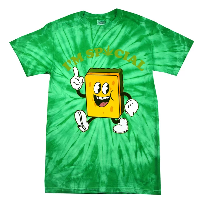 Im Special Weed Sponge Tie-Dye T-Shirt