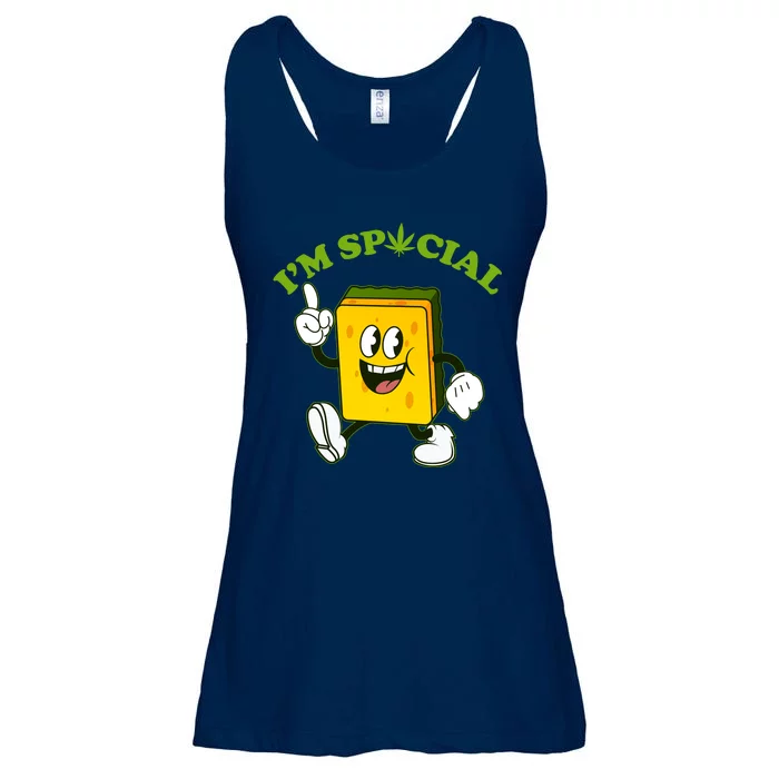 Im Special Weed Sponge Ladies Essential Flowy Tank