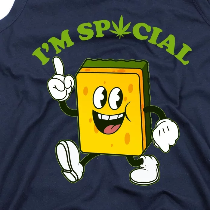 Im Special Weed Sponge Tank Top