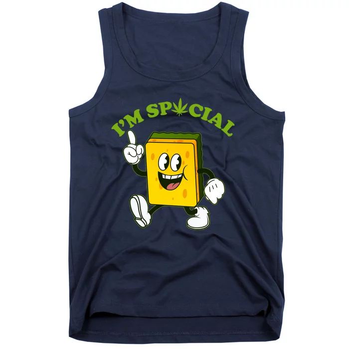 Im Special Weed Sponge Tank Top