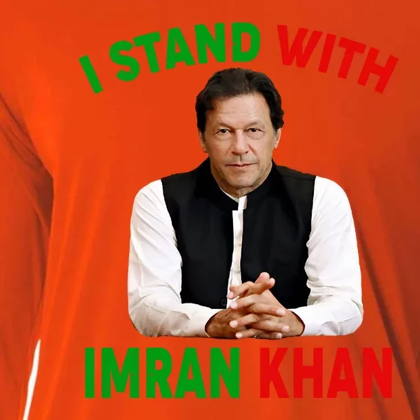 I Stand With Imran Khan Cooling Performance Long Sleeve Crew