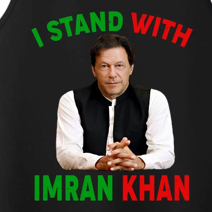 I Stand With Imran Khan Performance Tank