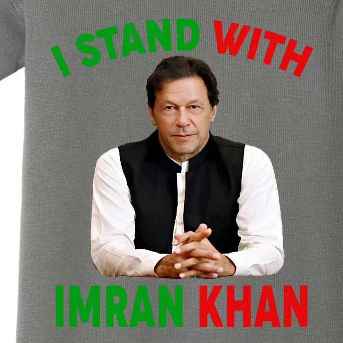 I Stand With Imran Khan Baby Bodysuit