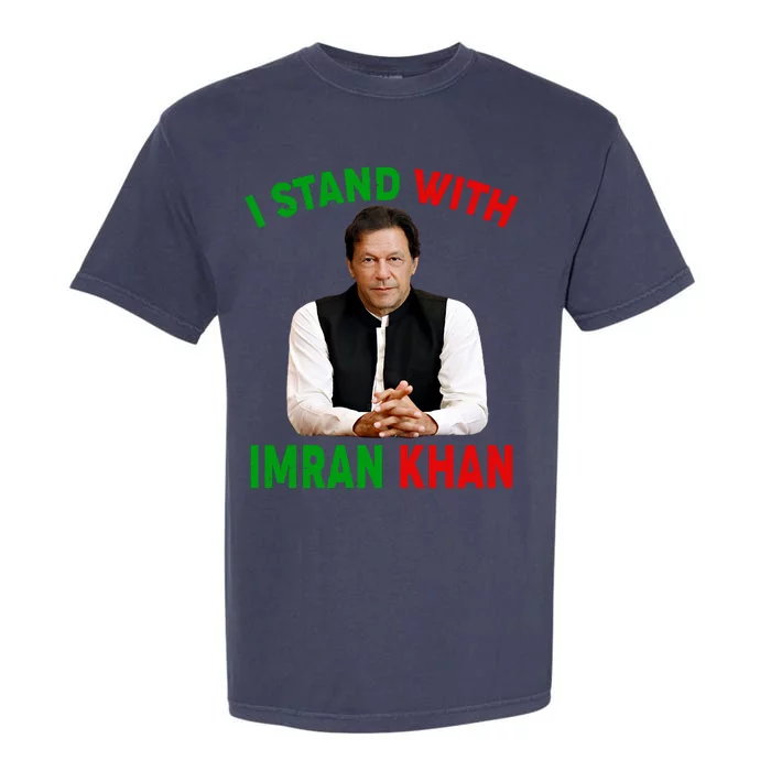 I Stand With Imran Khan Garment-Dyed Heavyweight T-Shirt