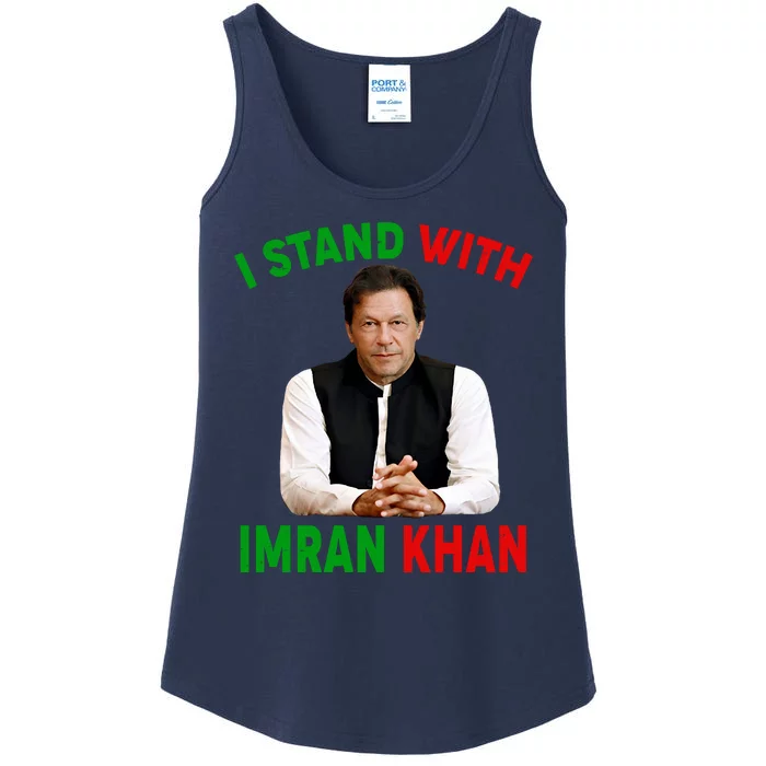 I Stand With Imran Khan Ladies Essential Tank