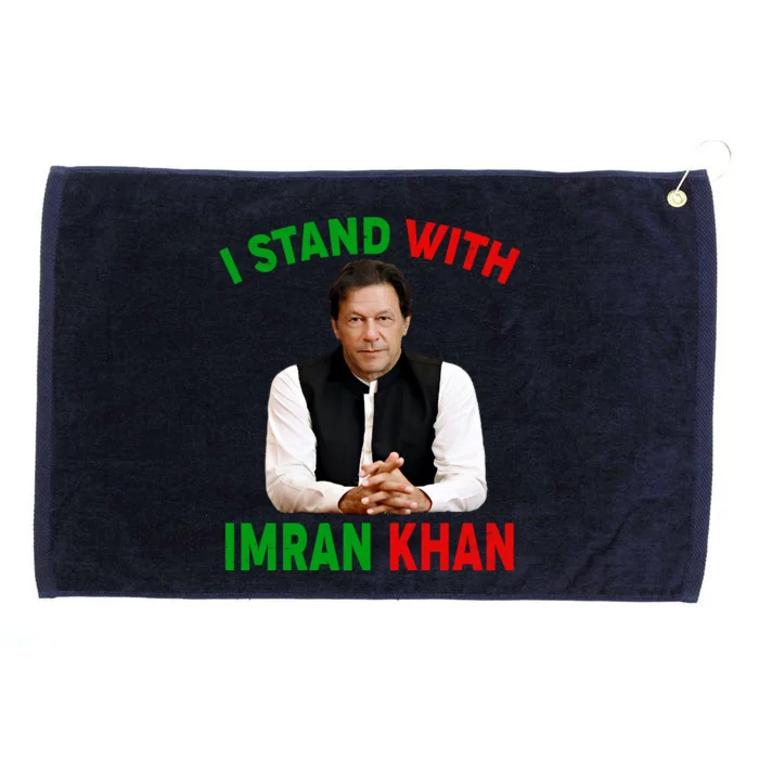 I Stand With Imran Khan Grommeted Golf Towel