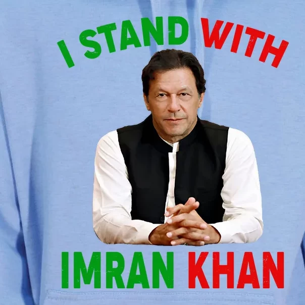 I Stand With Imran Khan Unisex Surf Hoodie