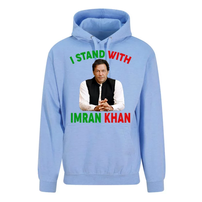 I Stand With Imran Khan Unisex Surf Hoodie