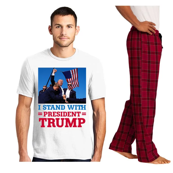 I Stand With President Trump After The Shooting At His Rally Pajama Set