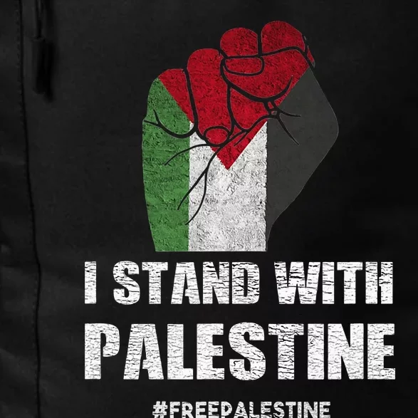 I Stand With Palestine For Their Freedom Daily Commute Backpack