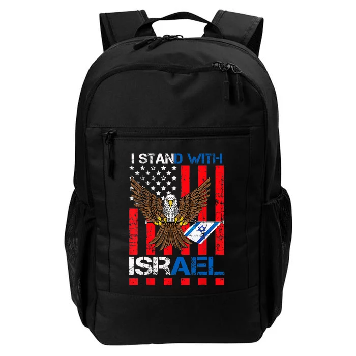 I Stand With Israel Support Israel Love Israeli Daily Commute Backpack