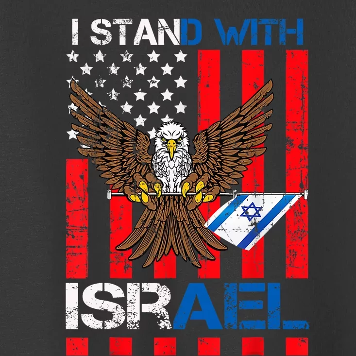 I Stand With Israel Support Israel Love Israeli Toddler T-Shirt