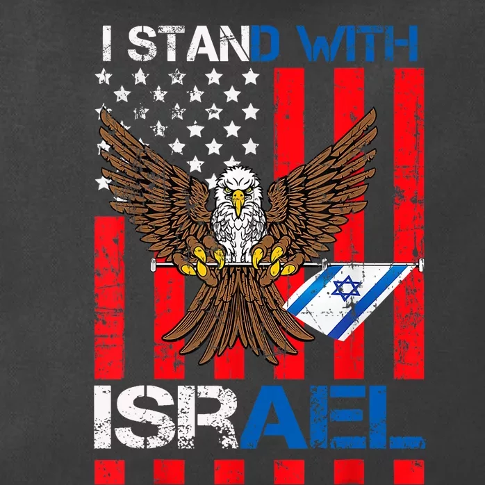 I Stand With Israel Support Israel Love Israeli Zip Tote Bag