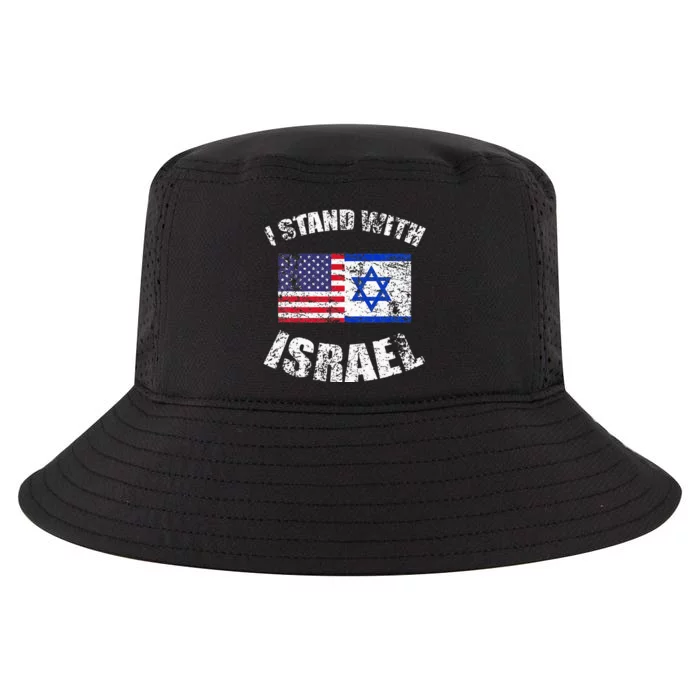 I Stand With Israel Cool Comfort Performance Bucket Hat