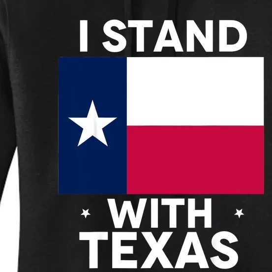 I Stand With Texas Scotus Women's Pullover Hoodie