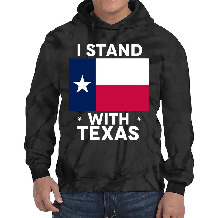 I Stand With Texas Scotus Tie Dye Hoodie