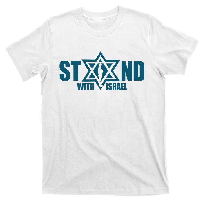 I Stand With Israel Jewish Star Of David We Support Israel T-Shirt