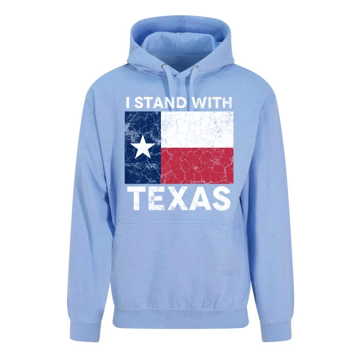 I Stand With Texas Unisex Surf Hoodie