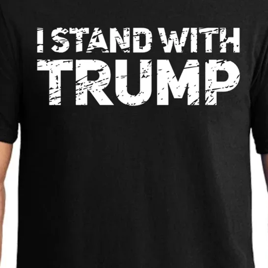 I Stand With Trump Pro Trump Supporter Pajama Set