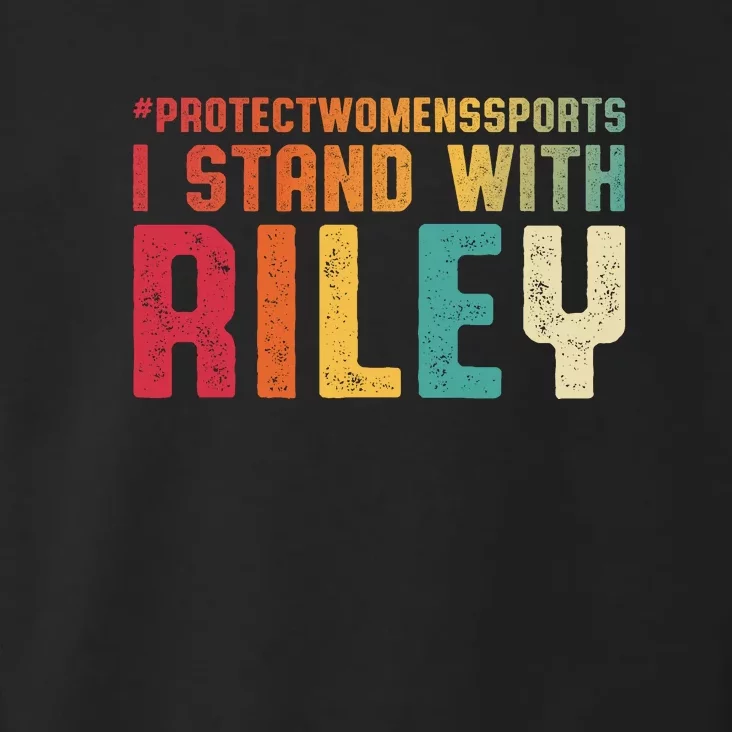 I Stand With Riley Gaines | Protect Womens Sports Toddler Hoodie