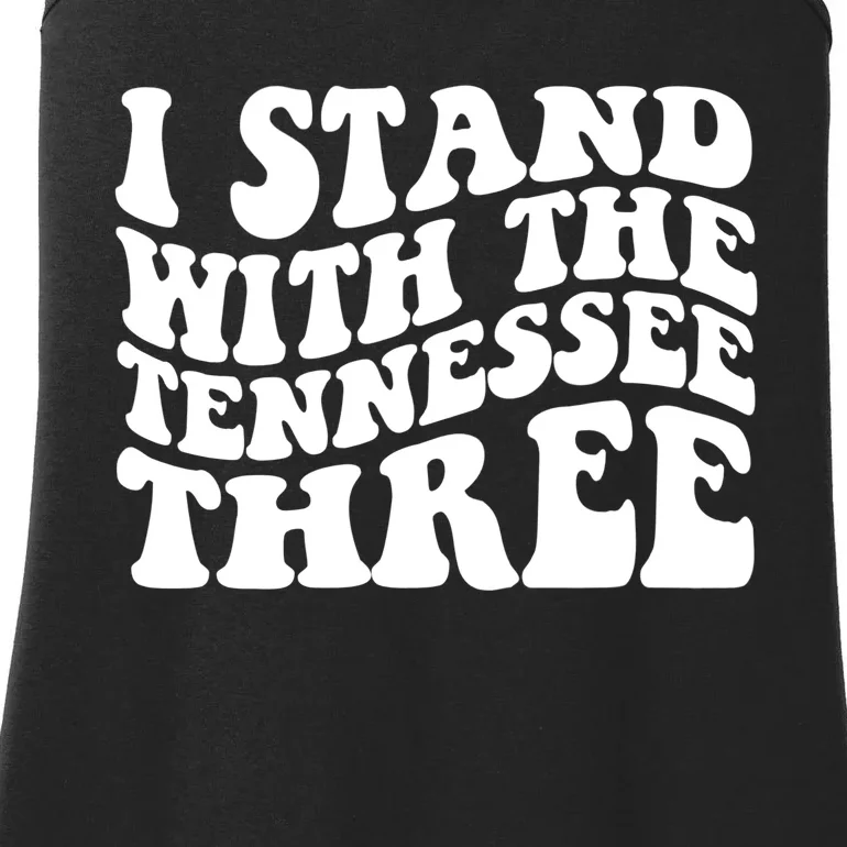 I Stand With The Tennessee Three Ladies Essential Tank