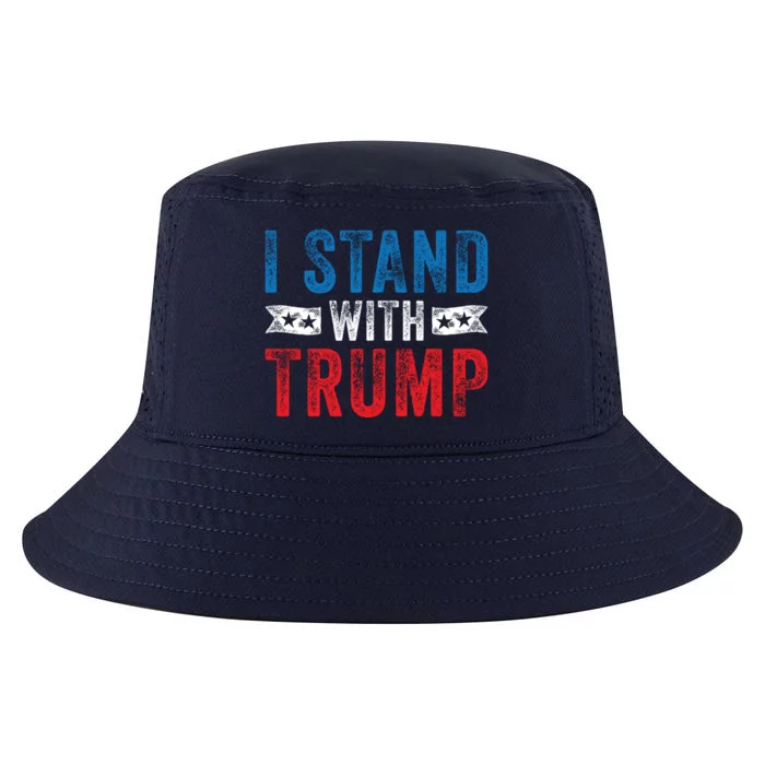 I Stand With Trump 2020 Election Donald Maga Republican Gift Cool Comfort Performance Bucket Hat