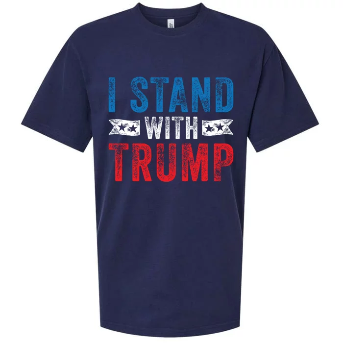 I Stand With Trump 2020 Election Donald Maga Republican Gift Sueded Cloud Jersey T-Shirt