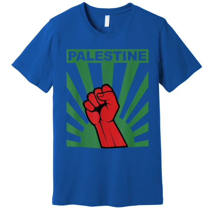 I Stand With Palestine For Their Freedom Free Palestine Premium T-Shirt