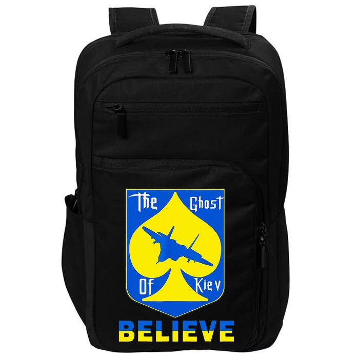 I Stand With Ukraine The Ghost Of Kyiv Impact Tech Backpack