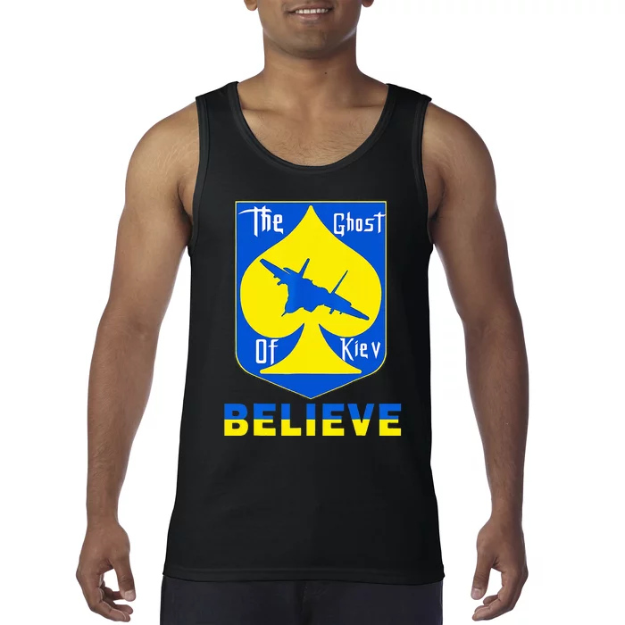 I Stand With Ukraine The Ghost Of Kyiv Tank Top