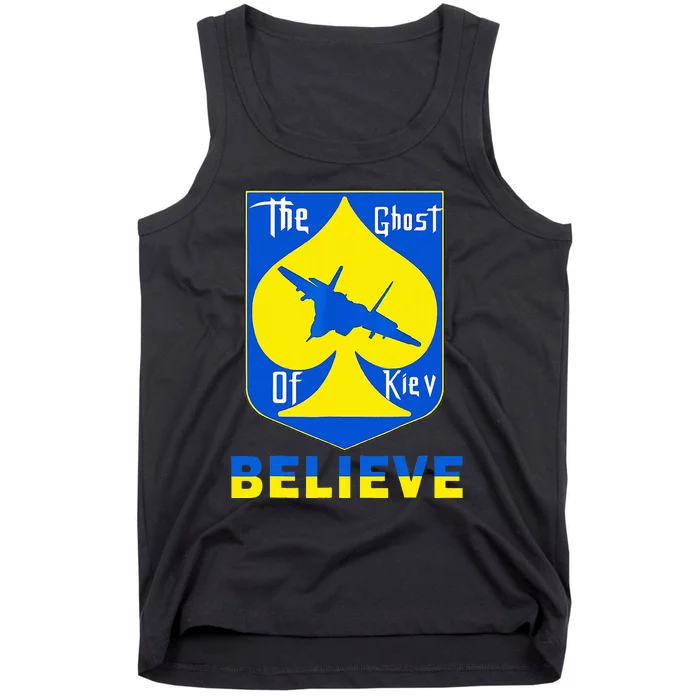 I Stand With Ukraine The Ghost Of Kyiv Tank Top