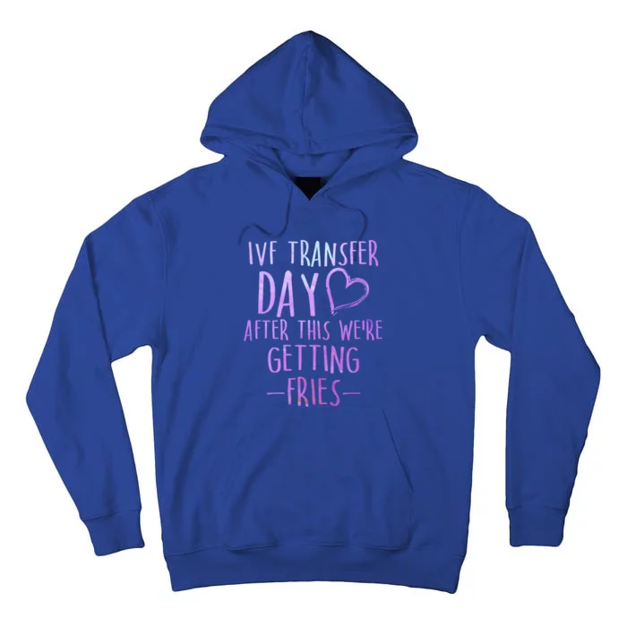 Ivf Survivor Warrior Transfer Day Infertility Gift Tall Hoodie