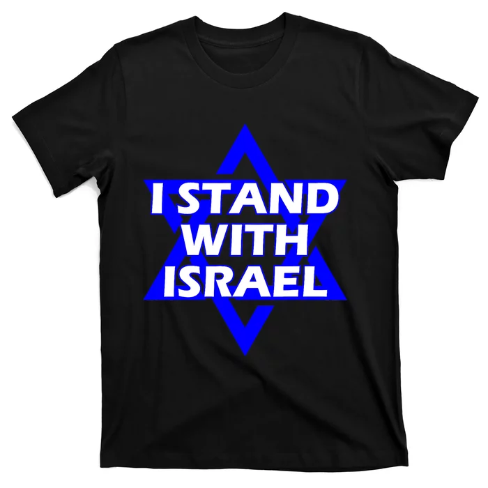 I Stand With Israel Star Of David T-Shirt