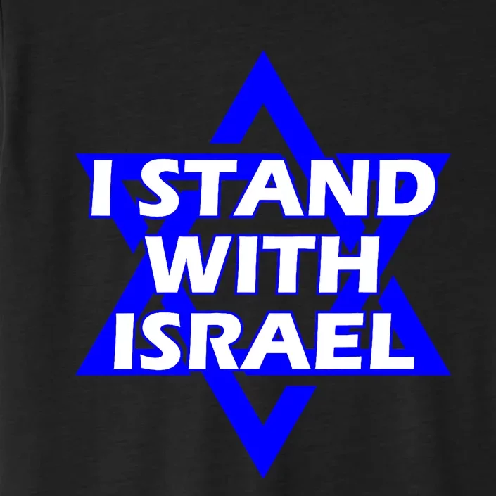 I Stand With Israel Star Of David ChromaSoft Performance T-Shirt