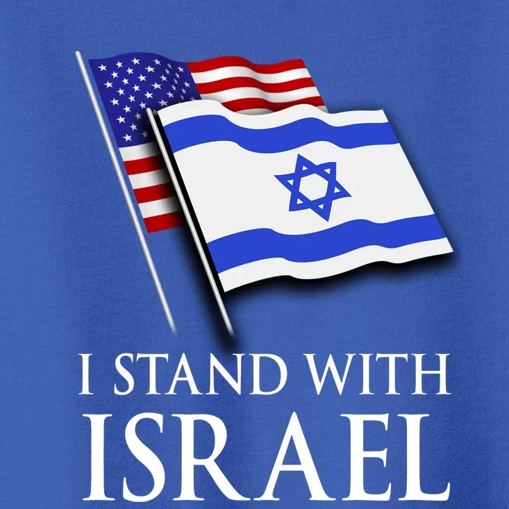 I Stand With Israel Israeli Palestinian Conflict Pro Israel Toddler T-Shirt