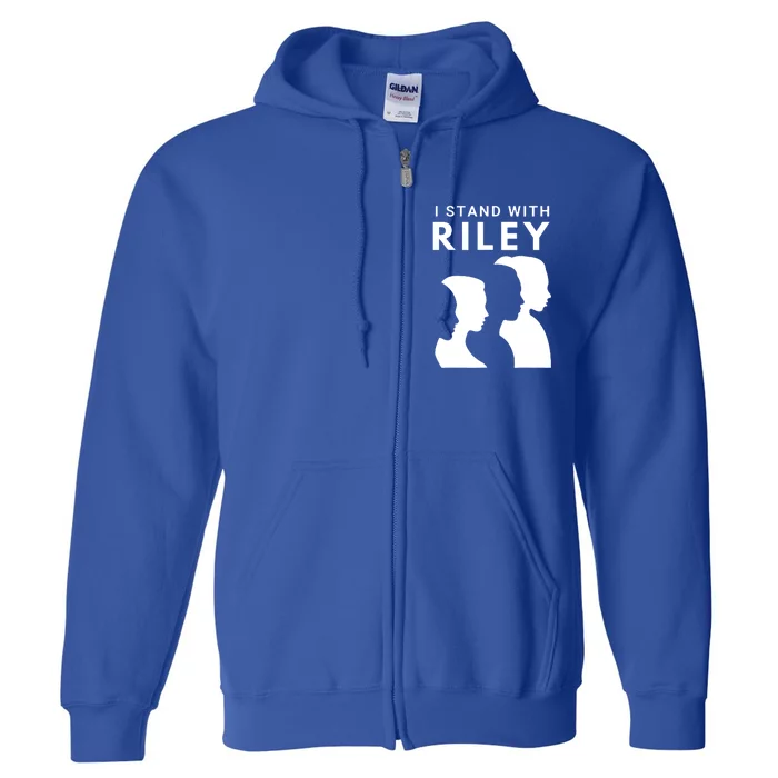 I Stand With Riley Gaines Protect Womens Sports #Protectwomnssports Full Zip Hoodie