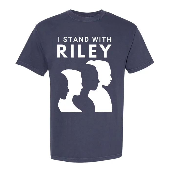 I Stand With Riley Gaines Protect Womens Sports #Protectwomnssports Garment-Dyed Heavyweight T-Shirt