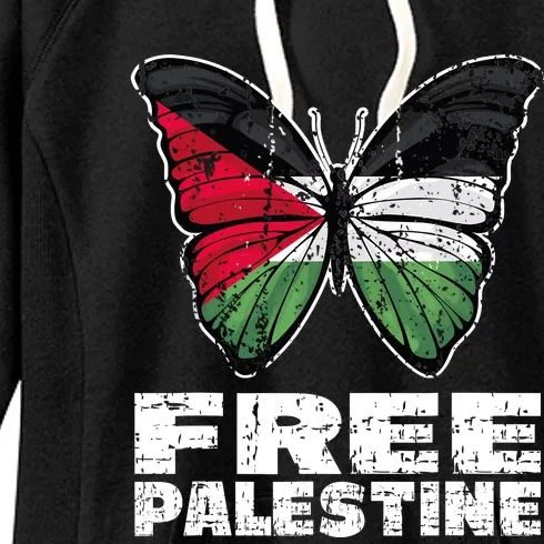 I Stand With Palestine For Their Freedom Free Palestine Women's Fleece Hoodie