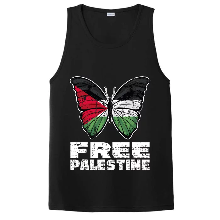 I Stand With Palestine For Their Freedom Free Palestine Performance Tank