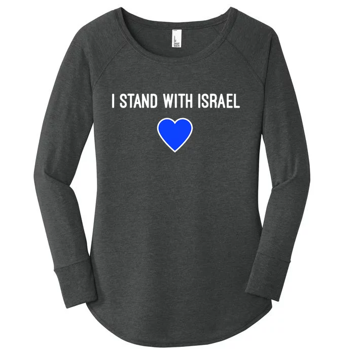 I Stand With Israel Pray For Israel Strong Women's Perfect Tri Tunic Long Sleeve Shirt