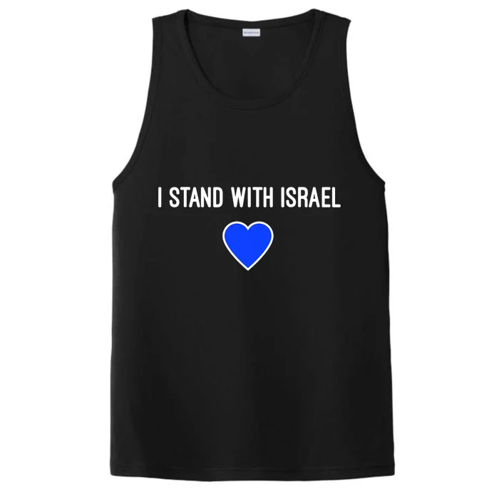 I Stand With Israel Pray For Israel Strong Performance Tank