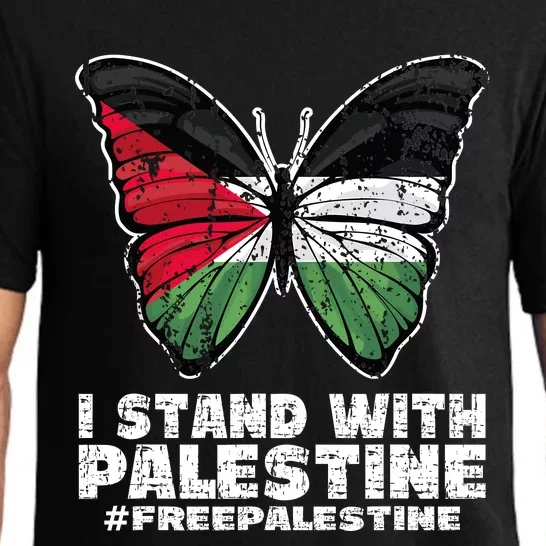 I Stand With Palestine For Their Freedom Free Palestine Pajama Set